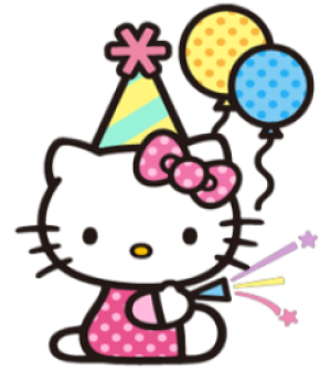 a happy birthday kitty